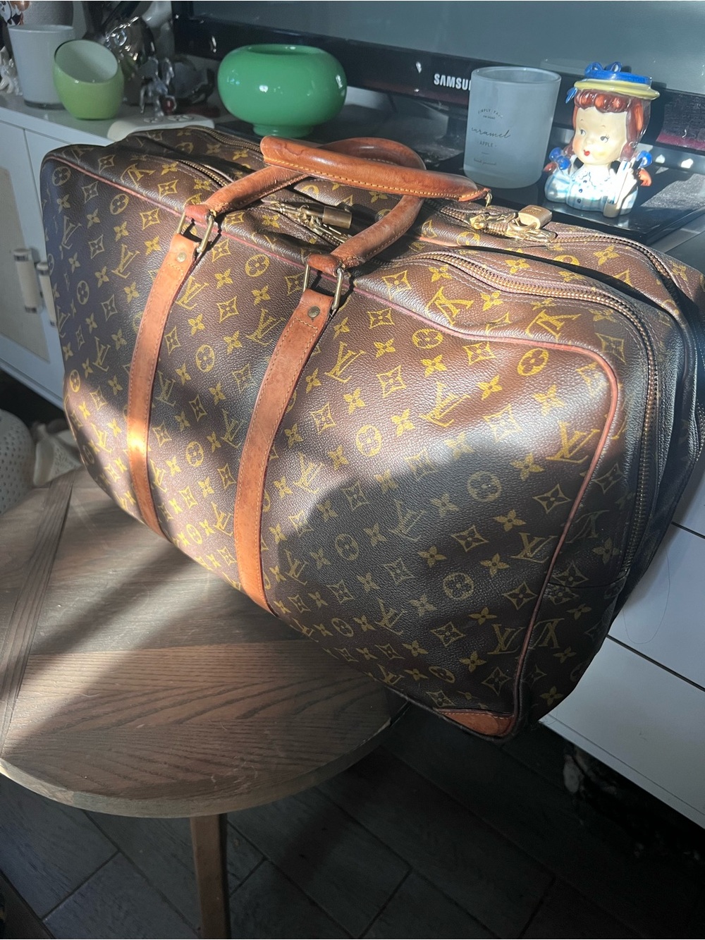 Louis Vuitton Monogram Keep All Bag USED read below